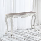 ACME 84313 Ciddrenar Marble Console Table