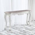 ACME 84313 Ciddrenar Marble Console Table