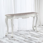 ACME 84313 Ciddrenar Marble Console Table