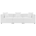 Modway EEI-4379 Saybrook 3-Piece Outdoor Patio Upholstered Sectional Sofa