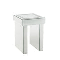 ACME 84702 Noralie End Table, Mirrored & Faux Diamonds
