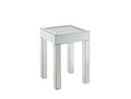 ACME 84707 Noralie End Table, Mirrored & Faux Diamonds