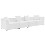 Modway EEI-4381 Saybrook 4-Piece Outdoor Patio Upholstered Sectional Sofa