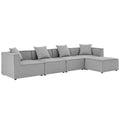 Modway EEI-4382 Saybrook 5-Piece Outdoor Patio Upholstered Sectional Sofa