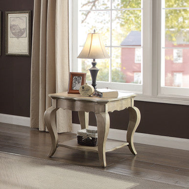 ACME 86052 Chelmsford End Table, Antique Taupe