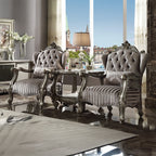 ACME 86822 Versailles End Table, Antique Platinum  3