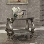 ACME 86822 Versailles End Table, Antique Platinum
