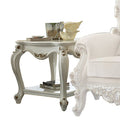 ACME 86882 Picardy End Table, Antique Pearl