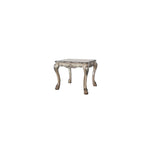 ACME 88172 Dresden End table, Vintage Bone White