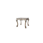 ACME 88172 Dresden End table, Vintage Bone White