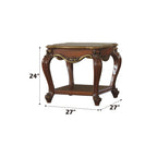 ACME 88222 Picardy End Table, Vintage Cherry Oak