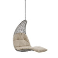 Modway EEI-4589 Landscape Hanging Chaise Lounge Outdoor Patio Swing Chair