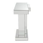 ACME 90064 Nysa Console Table, Mirrored & Faux Crystals (1Set/2Ctn)