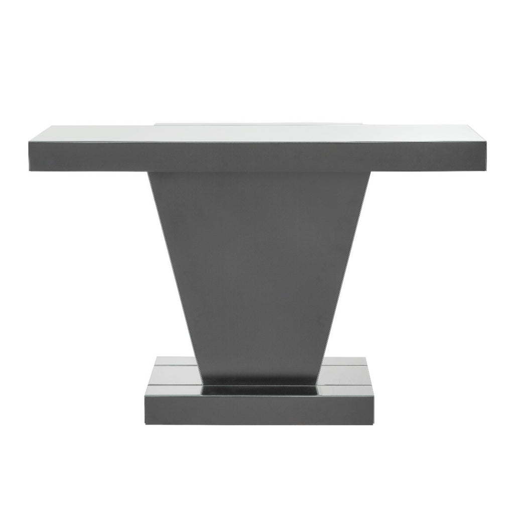 ACME 90064 Nysa Console Table, Mirrored & Faux Crystals (1Set/2Ctn)