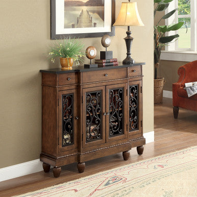 ACME 90108 Vidi Console Table, Oak