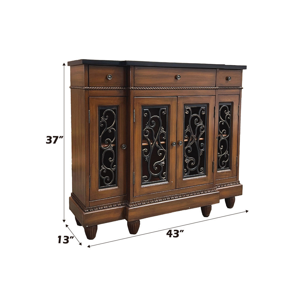 ACME 90108 Vidi Console Table, Oak