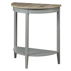 ACME 90161 Justino Console Table, Gray Oak & Gray