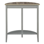 ACME 90161 Justino Console Table, Gray Oak & Gray
