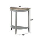 ACME 90161 Justino Console Table, Gray Oak & Gray