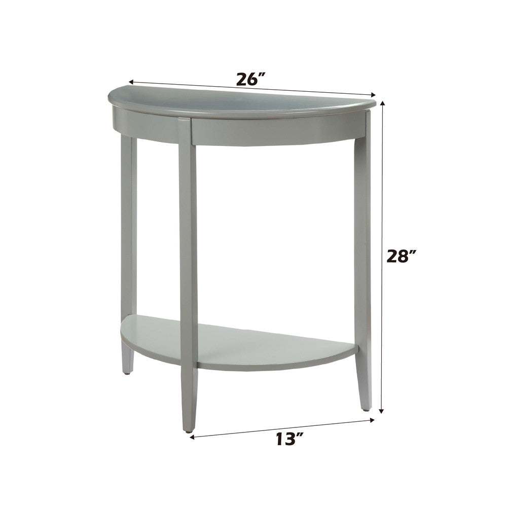 ACME 90162 Justino Console Table, Gray
