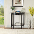 ACME 90163 Justino II Console Table, Black