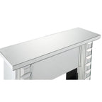 ACME 90202 Dominic Fireplace, Mirrored