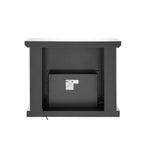 ACME 90202 Dominic Fireplace, Mirrored