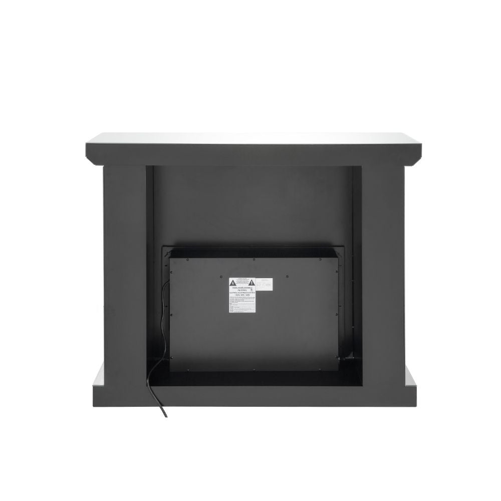 ACME 90202 Dominic Fireplace, Mirrored