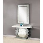 ACME 90232 Nysa Console Table, Mirrored (1Set/2Ctn)