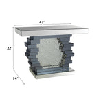 ACME 90232 Nysa Console Table, Mirrored (1Set/2Ctn)