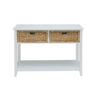 ACME 90262 Flavius Console Table, White