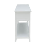 ACME 90262 Flavius Console Table, White