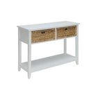 ACME 90262 Flavius Console Table, White