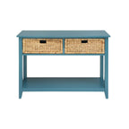 ACME 90266 Flavius Console Table, Teal