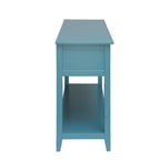 ACME 90266 Flavius Console Table, Teal