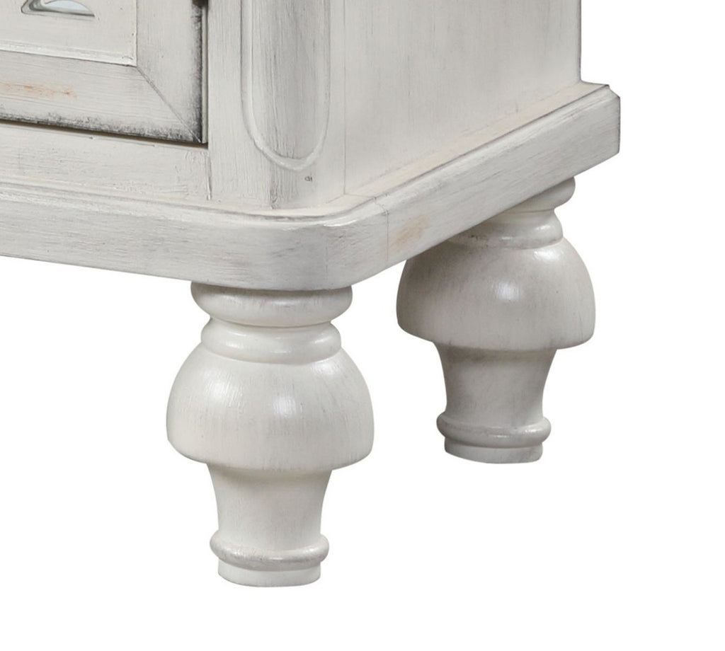 ACME 90288 Vermont Console Table, Antique White