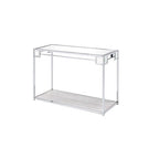 ACME 90308 Asbury Console Table, Mirrored, Chrome