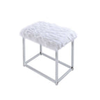 ACME 90314 Carenze II Vanity Set, White & Chrome