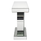 ACME 90320 Nysa Console Table, Mirrored & Faux Crystals (1Set/2Ctn)