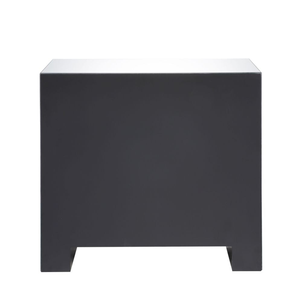 ACME 90322 Sonia Console Table, Mirrored & Faux Agate
