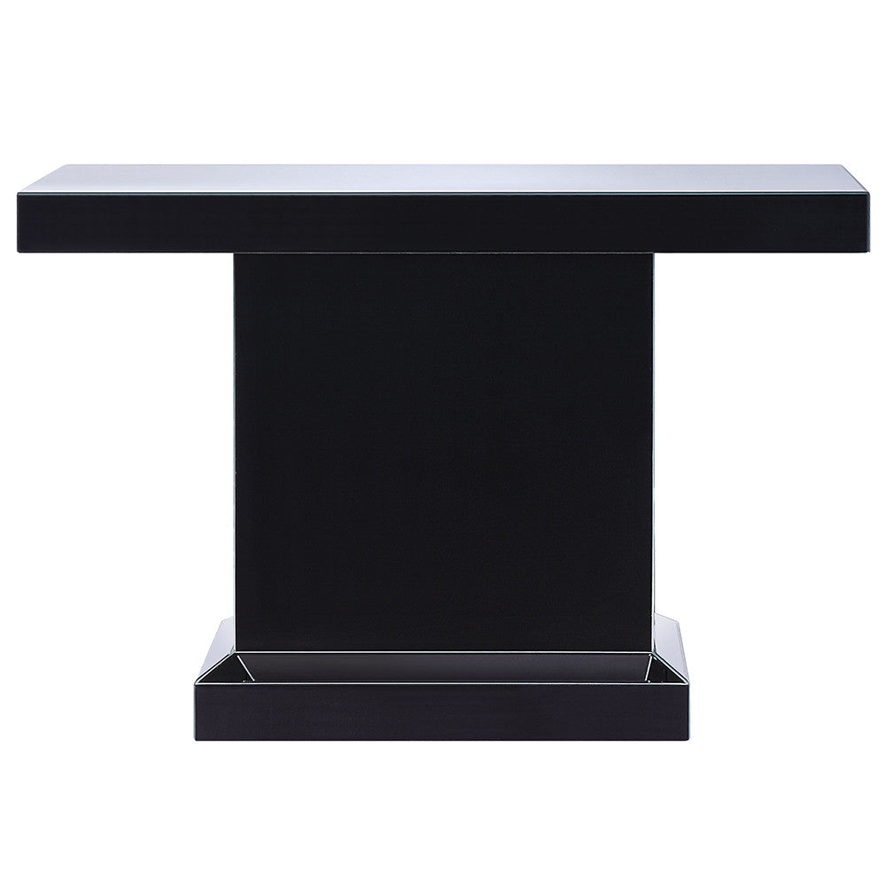 ACME 90448 Noralie Console Table, Mirrored & Faux Diamonds (1Set/2Ctn)