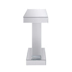 ACME 90450 Noralie Console Table, Mirrored & Faux Diamonds (1Set/2Ctn)