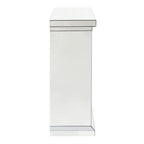 ACME 90455 Noralie Fireplace, Mirrored & Faux Diamonds