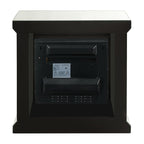 ACME 90862 Noralie Fireplace, Mirrored & Faux Diamonds