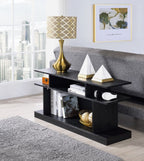 ACME 90885 Sollix Sofa Table, Black Finish