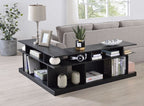 ACME 90885 Sollix Sofa Table, Black Finish