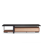 ACME 91235 Elling TV Stand, Walnut & Black