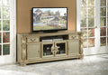 ACME 91313 Vendome II TV Console, Gold Patina & Bone