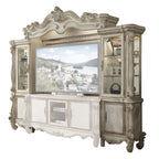 ACME 91320 Versailles Entertainment Center, Bone White (1Set/4Ctn)