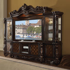ACME 91325 Versailles Entertainment Center, Cherry Oak (1Set/4Ctn)